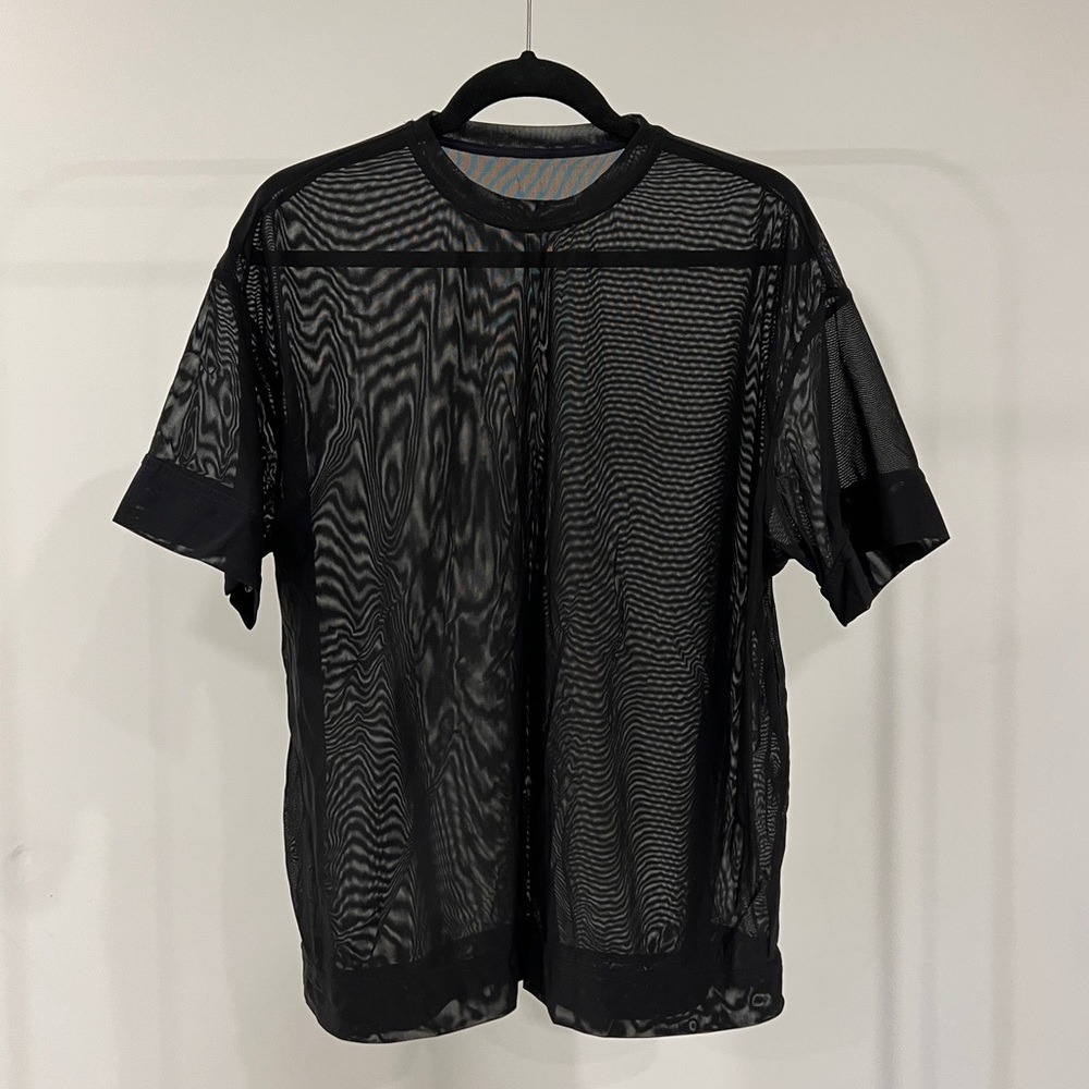 Athleta Mesh Oversized Tee